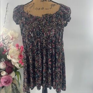 American Rag Floral Print Women's Top
